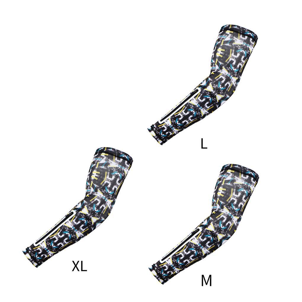 Ống Tay Áo Nén Khí Kèm Túi Đựng Điện Thoại Chống Tia UV Chống Trượt Tiện Dụng Cho Người Chạy Bộ / Chơi Golf