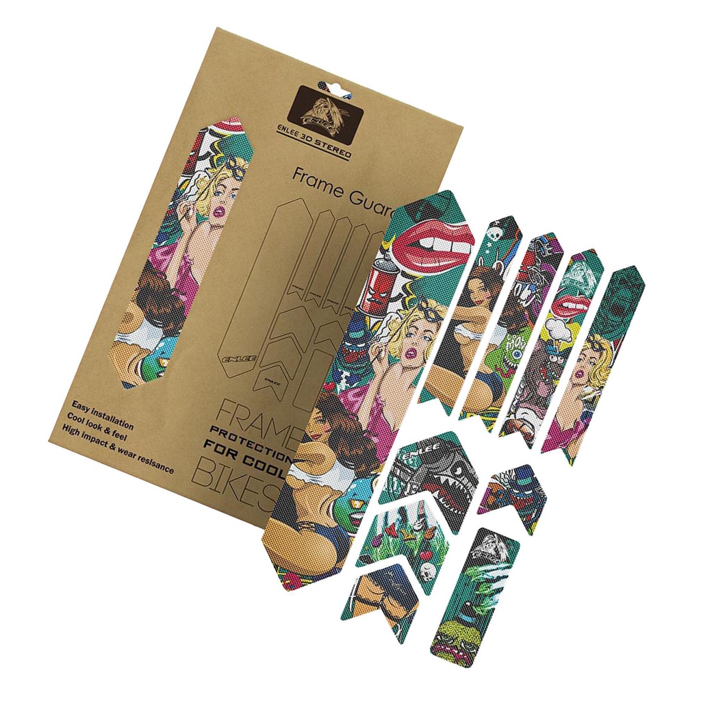 Miếng Dán Bảo Vệ Khung Xe Đạp MTB Chất Lượng Cao