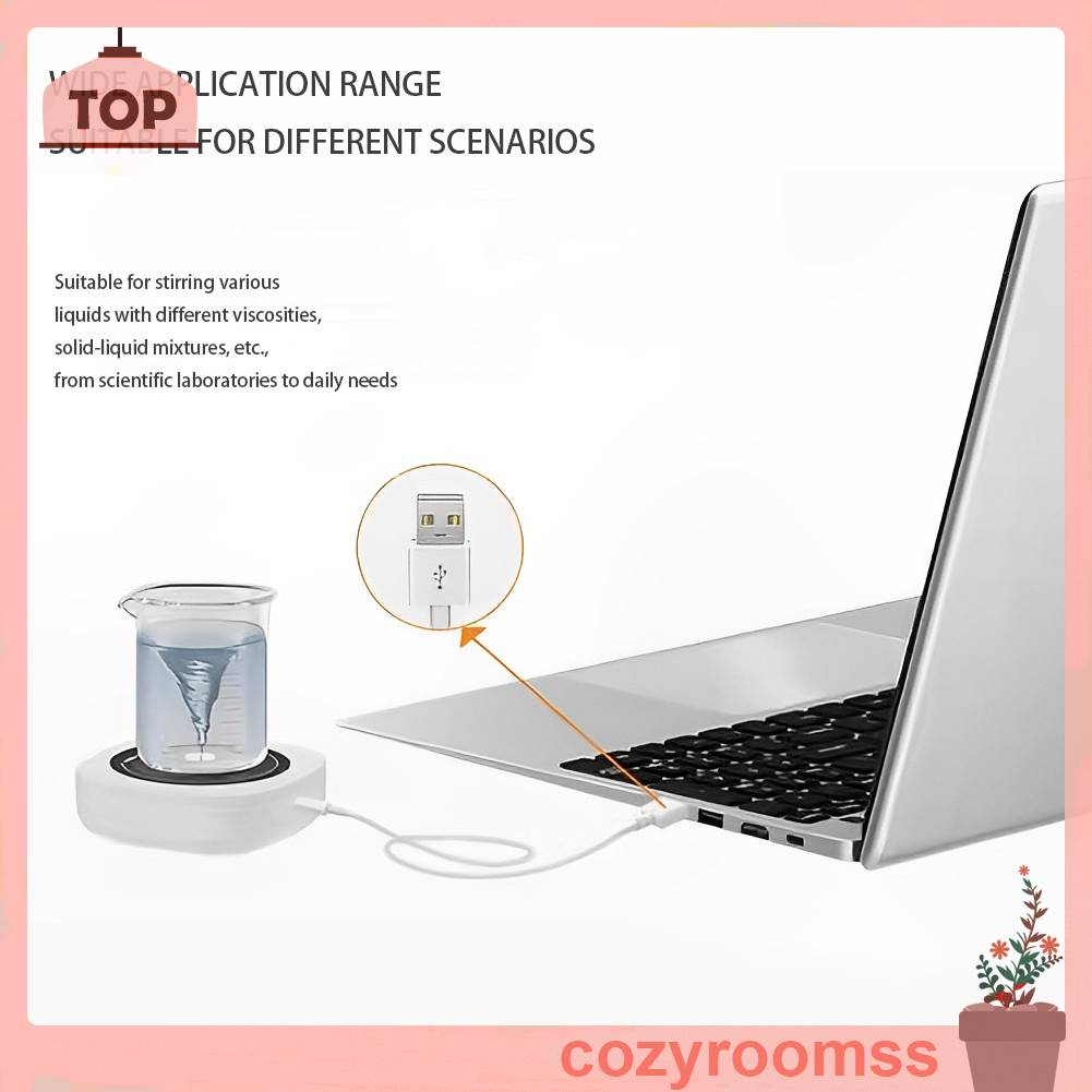 Máy Khuấy Từ Tính Cầm Tay Với Thanh Khuấy 1L 2000RPM Cho Phòng Thí Nghiệm