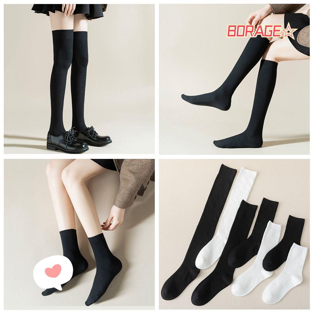 BORAG Vớ Dài Co Giãn Phong Cách Lolita Gợi Cảm Cho Nữ