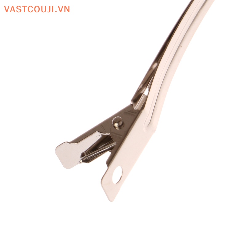 Set 10 Kẹp Tóc Tạo Kiểu DIY Bằng Kim Loại Chuyên Dụng Cho Salon