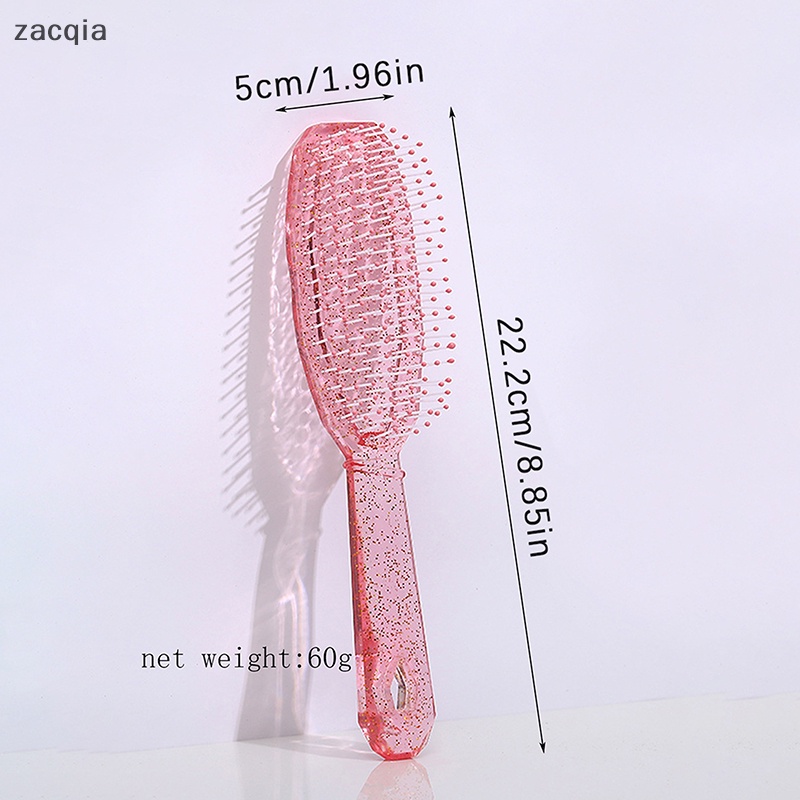 Lược Chải Tóc 8 Hàng Tạo Kiểu Tóc Xoăn Thẳng Mát Xa Da Đầu Dành Cho Nữ Dùng Tại Nhà / Salon