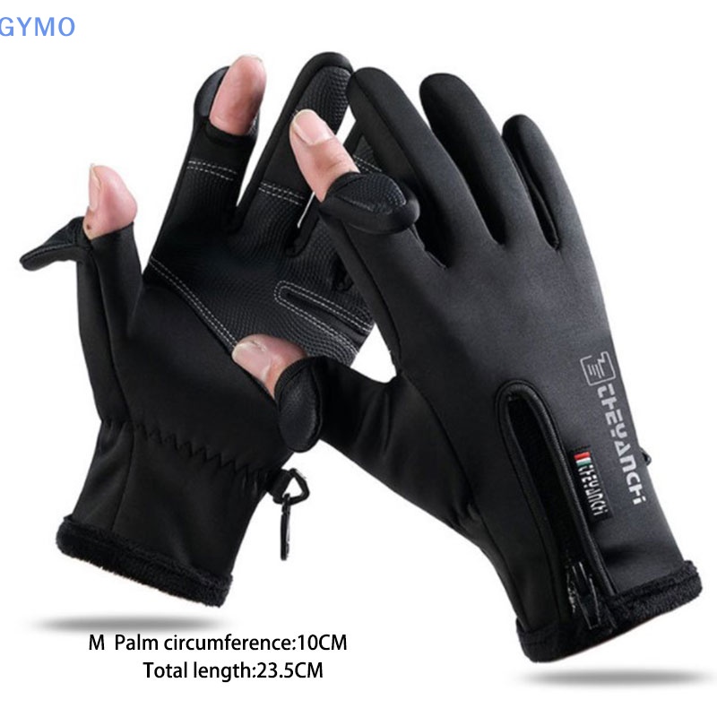 Găng Tay Câu Cá Mùa Đông 2 Ngón Chống Gió &amp; Nước