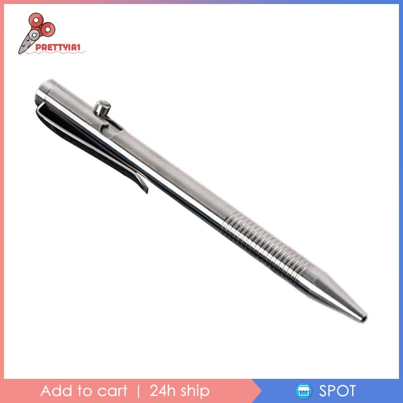 Bút Bi Prettyia1 Ngòi 0.5mm Có Thể Thu Gọn Tiện Dụng