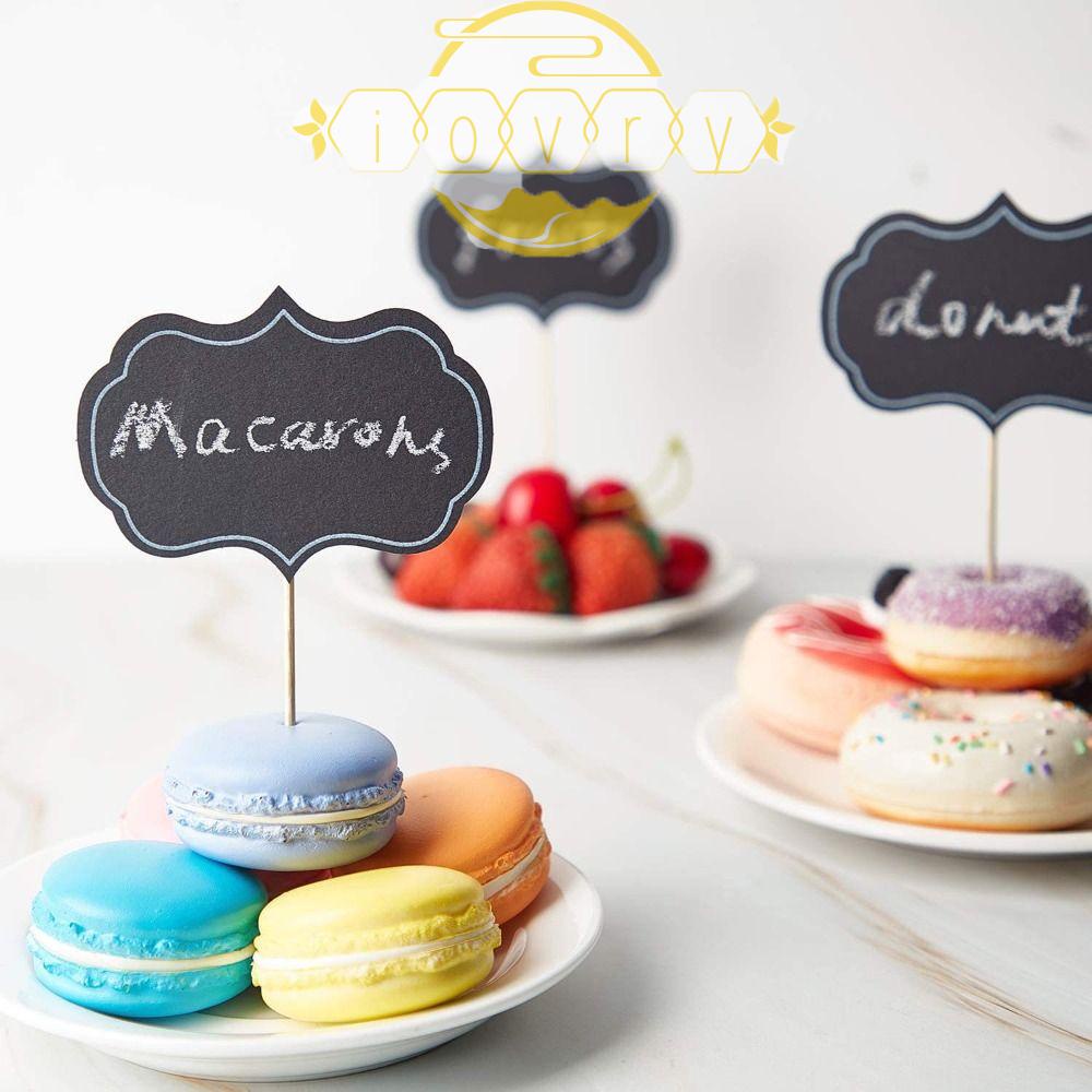 Thẻ Giấy Đen Mini Dùng Trang Trí Tiệc Sinh Nhật DIY