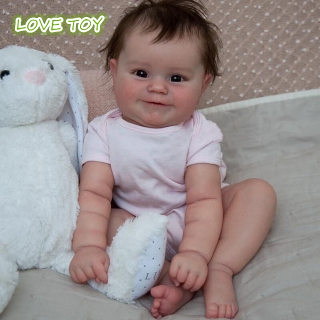 Búp Bê Em Bé Sơ Sinh 50cm Sống Động Như Thật Mềm Mại Có Thể Di Chuyển Limbs