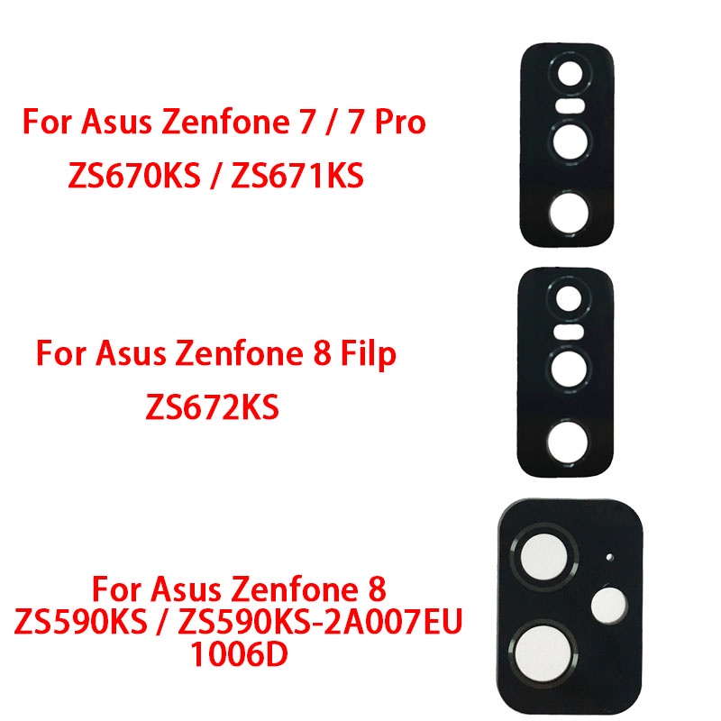 Kính camera Sau Thay Thế Chuyên Dụng Cho asus zenfone 7 pro zs671ks 7 zs670ks 8 zs590ks 8 flip zs672