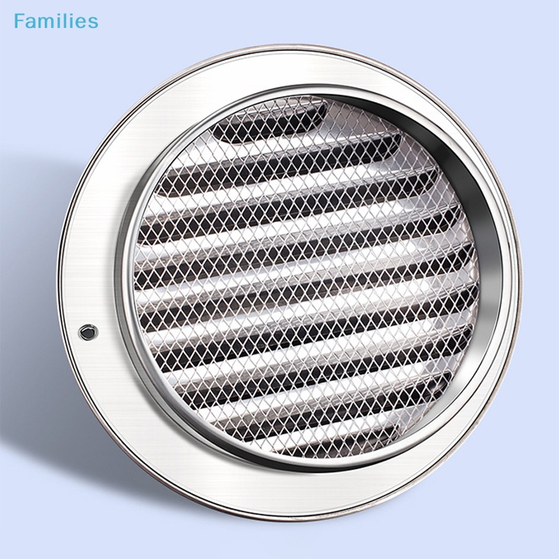 Nắp Đậy Lỗ Thông Gió Bằng Thép Không Gỉ Hình Tròn Cho Hệ Thống HVAC Mới