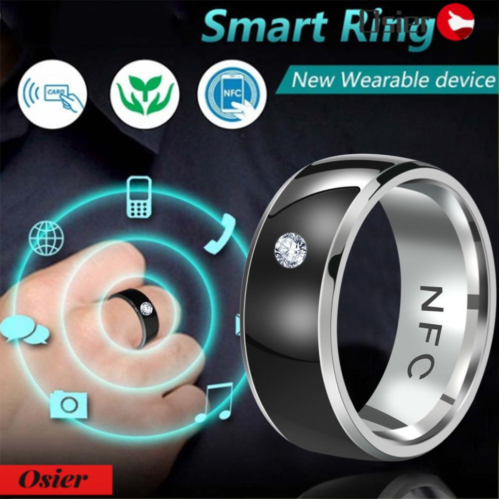 OSIER1 Nhẫn Đeo Tay Thông Minh NFC Chống Nước Đa Chức Năng Cho Điện Thoại Android