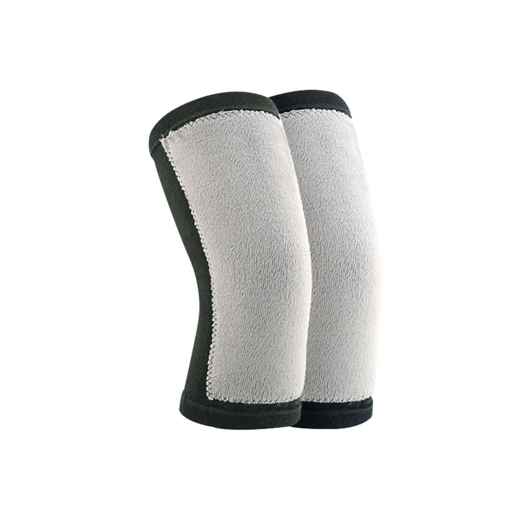 Vỏ Bọc Bảo Vệ Đầu Gối Bằng Lông Cừu Dày Dặn Tiện Dụng Cho Người Chơi Thể Thao