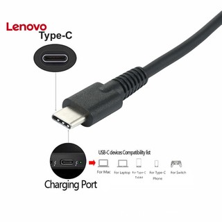 Lenovo Củ Sạc 65W Type-C USB-C Cho MacBook Pro 12 / 13