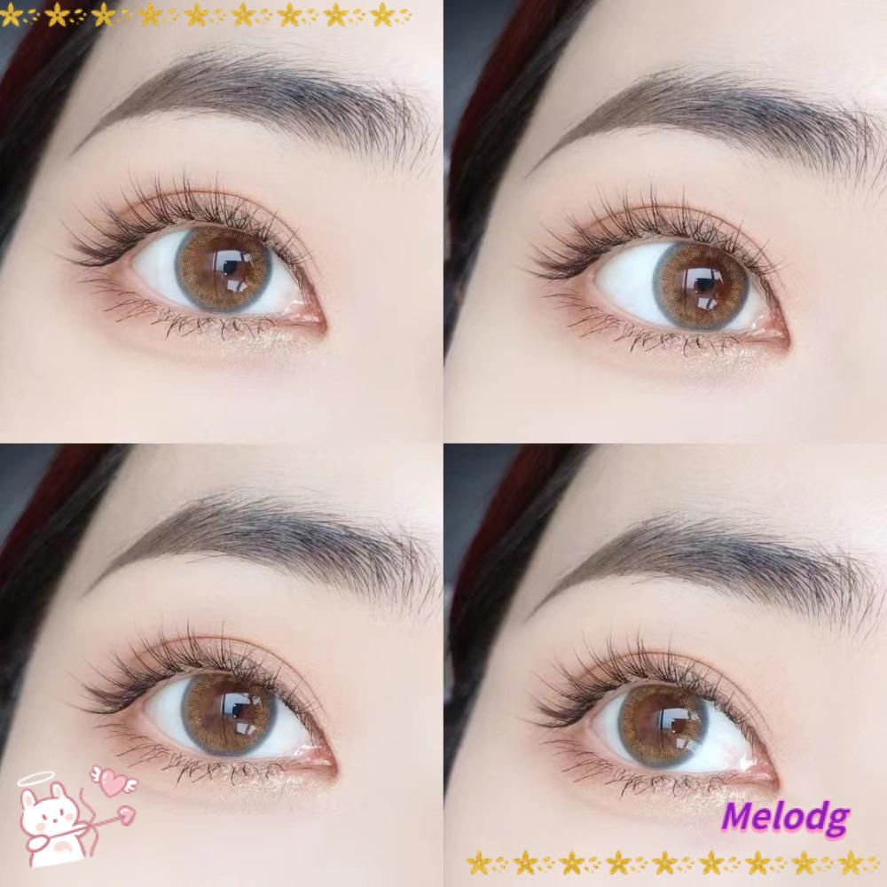 MELODG Set 7P Lông Mi Giả Bằng Sợi Tổng Hợp Dành Cho Nữ