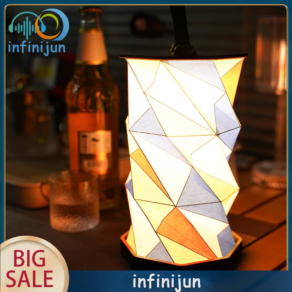 Lồng Đèn Giấy Gấp Gọn Chống Nước 10-80LM Type-C