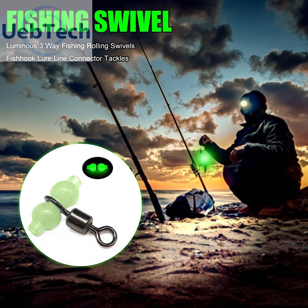 Móc Câu Cá 3 Chiều Có Thể Xoay Phát Sáng