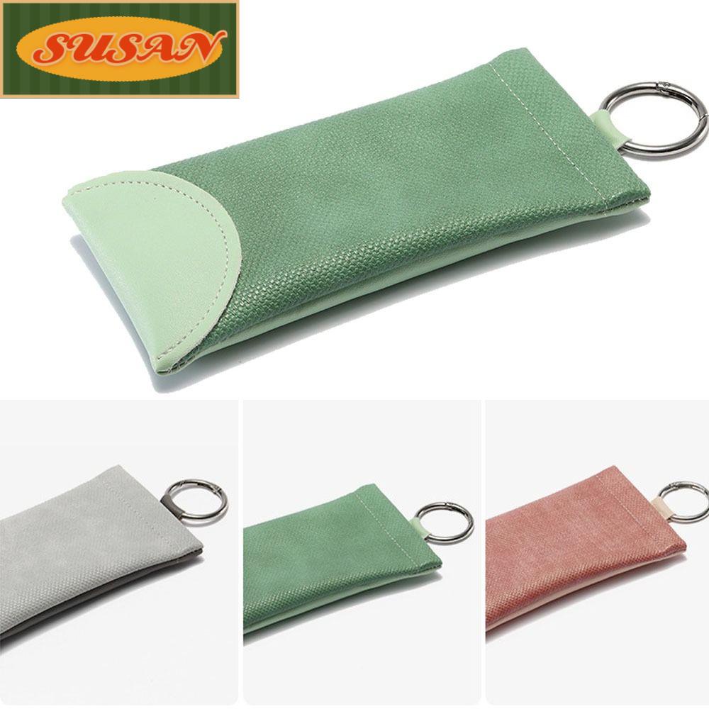 Túi Đựng Mắt Kính Bằng Da PU Chống Thấm Nước Tiện Dụng