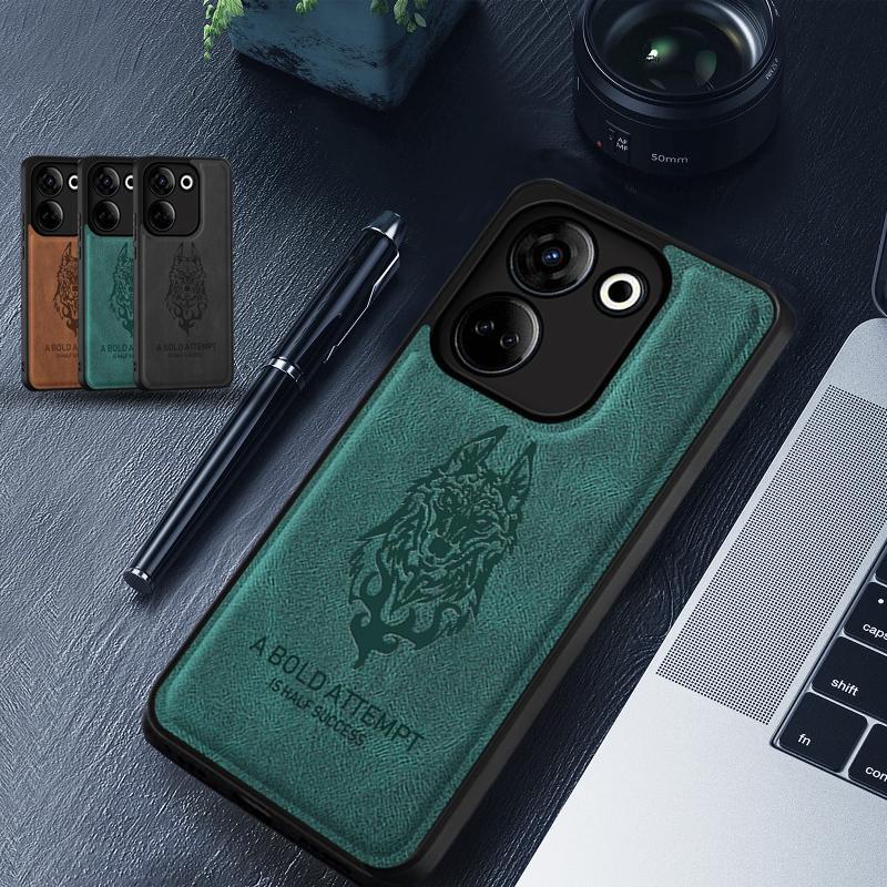 Ốp Điện Thoại Da Cừu Viền TPU Dẻo Sang Trọng Chống Sốc Cho Tecno Camon 20 Pro 4G CK7n Camon 20 CK6
