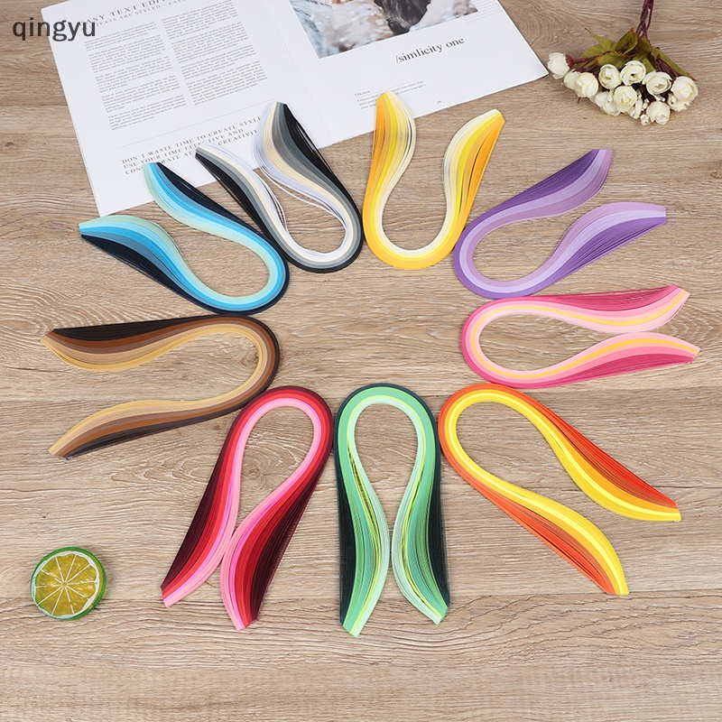 Set 100 Dải Giấy Cuốn Tạo Hình Thủ Công 3mm 39cm