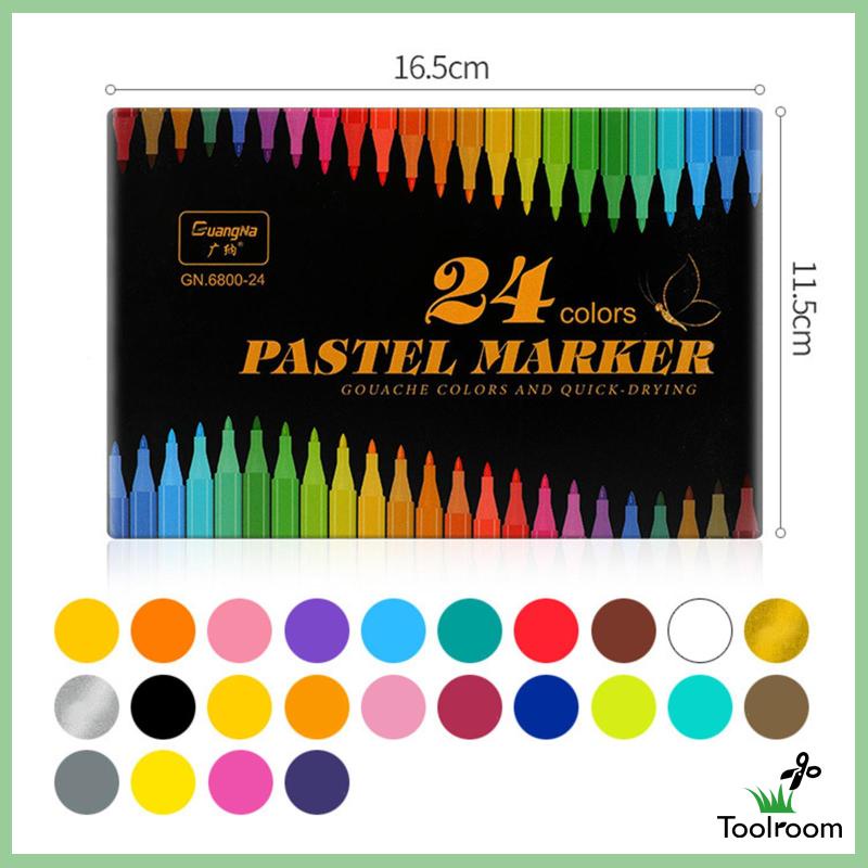 Bộ Bút Vẽ Nghệ Thuật Chống Thấm Nước Bằng Acrylic