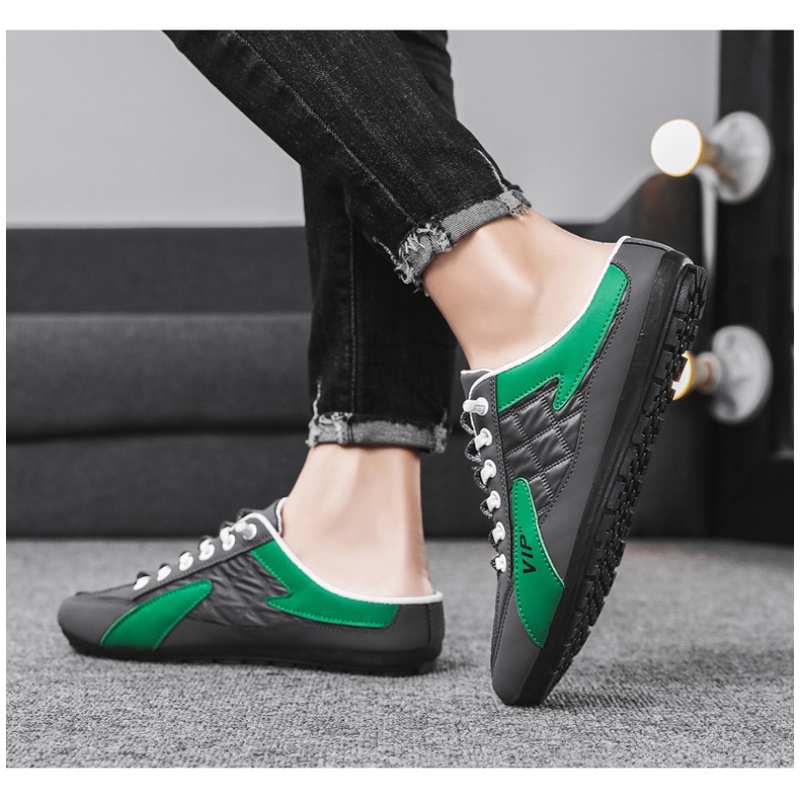 Giày Lười Thoáng Khí Phong Cách Hàn Quốc Cho Nam