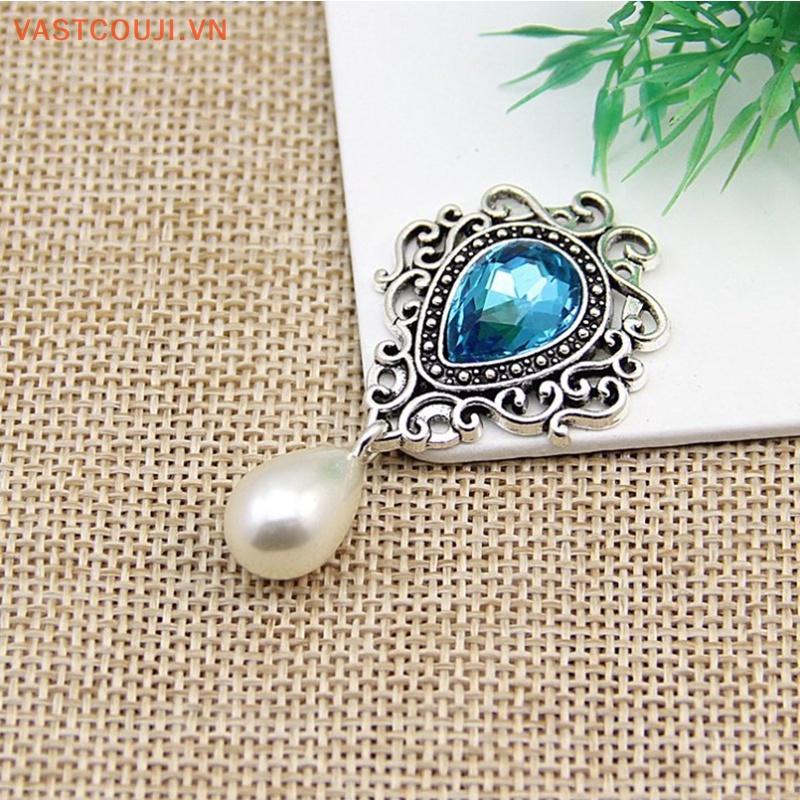 Trâm Cài Áo Kim Loại Đính Pha Lê Lấp Lánh Thời Trang Sáng Tạo