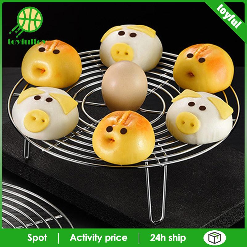 Giá Tròn Bằng Thép Không Gỉ Để Nồi Hấp Tiện Dụng Và Bền