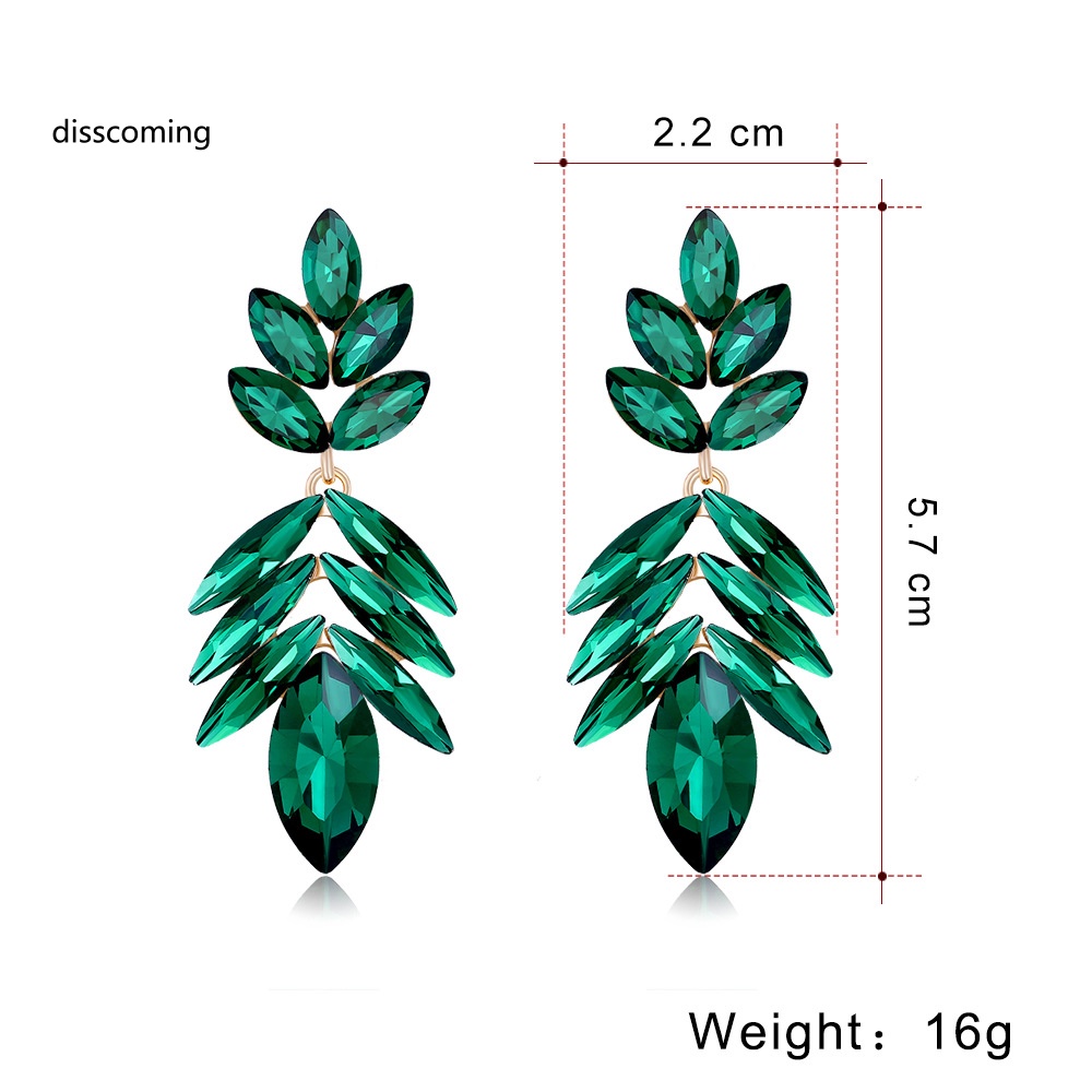 Áo Thun Tay Ngắn In Chữ SL| Đôi Bông Tai Dáng Dài Đính Đá Thời Trang Cho Cô Dâu