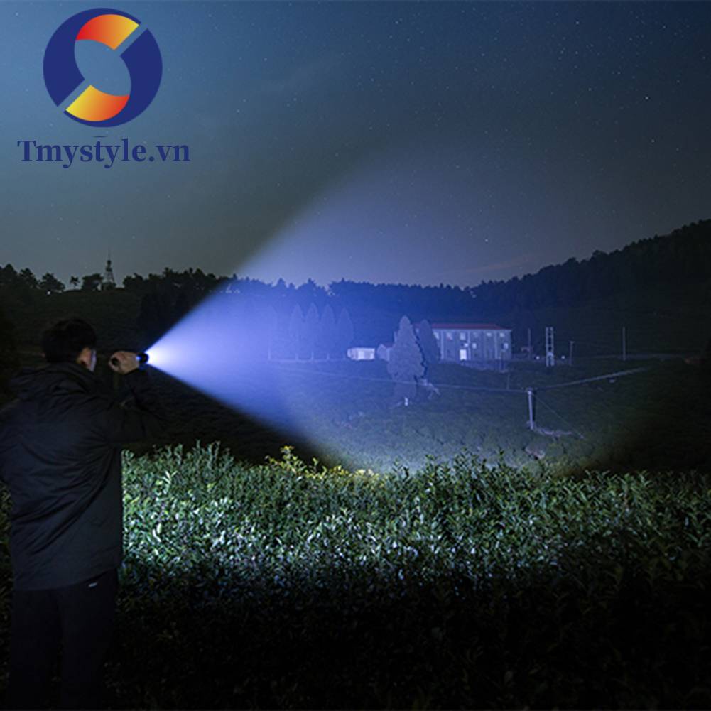 Đèn Pin XHP50 LED 5 Chế Độ 1500LM Chống Thấm Nước IPX4 Sạc USB Tiện Dụng