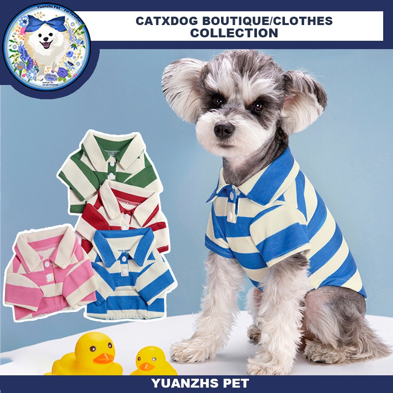 Áo Thun polo Chống Nắng Phong Cách yorkie Dễ Thương Dành Cho Chó Mèo Shih Tzu