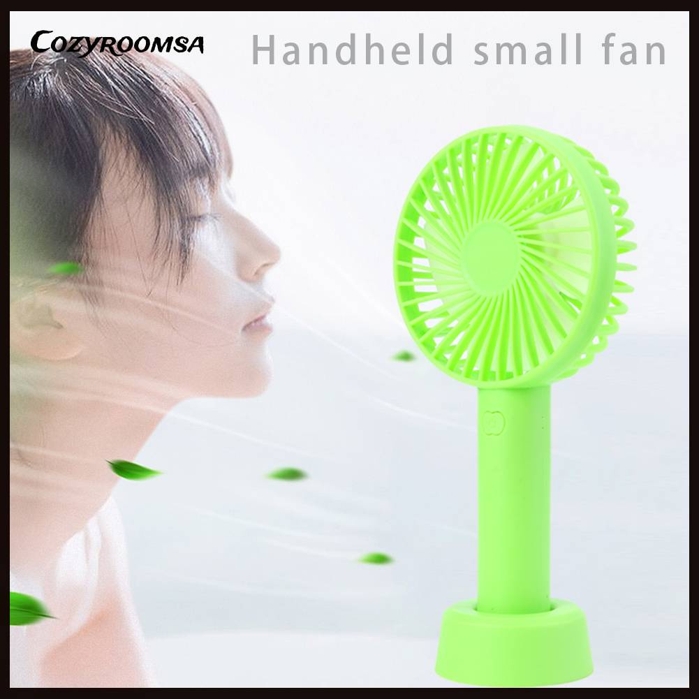 Quạt Mini Cầm Tay Có Thể Điều Chỉnh Tốc Độ Gió Cho Hoạt Động Cắm Trại