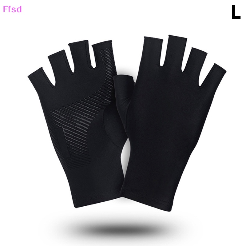 {Ffsd} Mới Găng Tay Lái Xe Mô Tô Thể Thao Chống Trượt Băng Lụa Mỏng Thoáng Khí Cảm Ứng Màn Hình Cảm Ứng Chống Tia Uv Bả