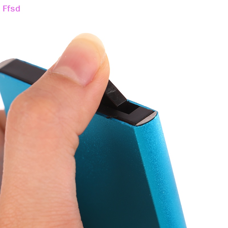 Ví Đựng Thẻ ID / Danh Thiếp Bằng Kim Loại Nhôm Mỏng Chống Trộm