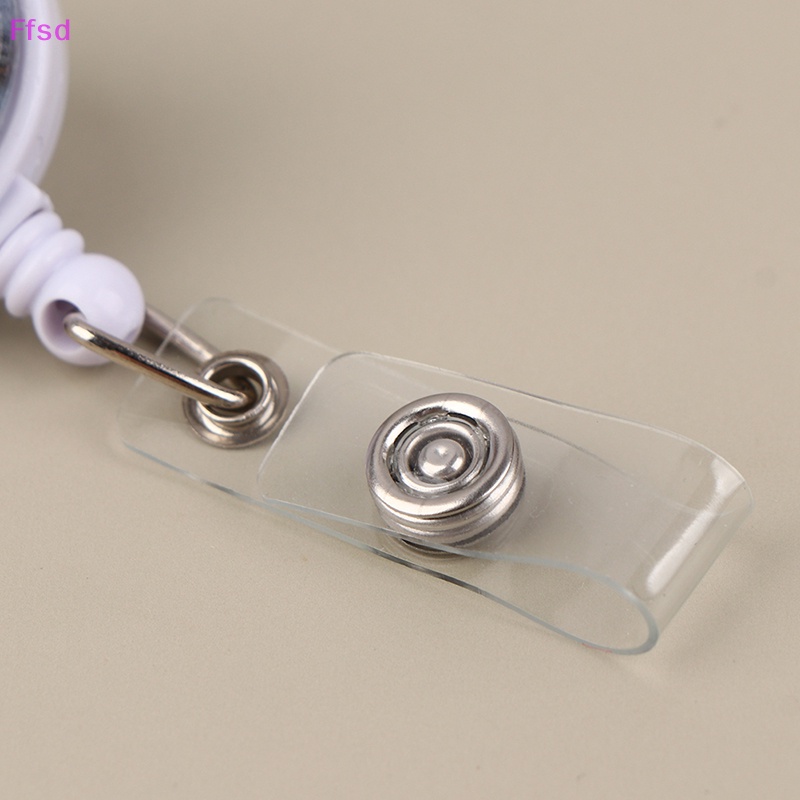 {Ffsd} Giá Đỡ Cuộn Dây ID Móc Chìa Khóa Có Thể Thu Gọn Họa Tiết Cẩm Thạch Cho Y Tá Bác Sĩ Bán