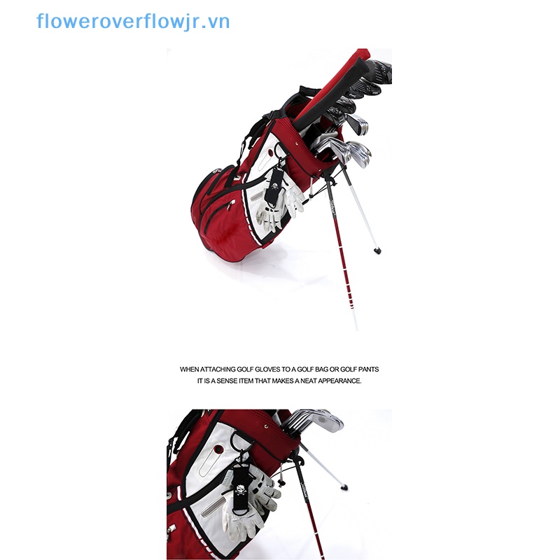 Fjr Khăn Polyester Lau Gậy Đánh Golf Với Móc Khóa Thể Thao Làm Sạch Tay Hai Mặt