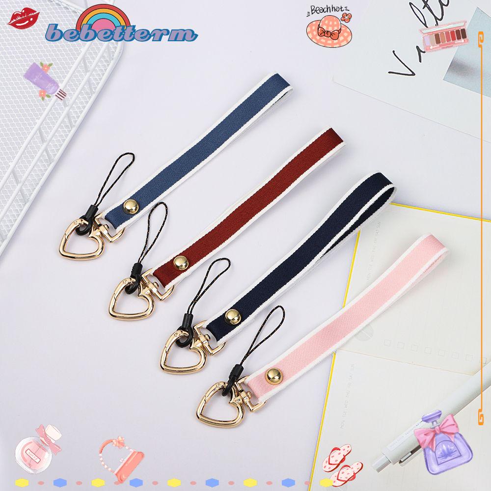 BEBETTERM Dây Đeo Điện Thoại / Móc Khóa Hình Trái Tim Tháo Rời Được