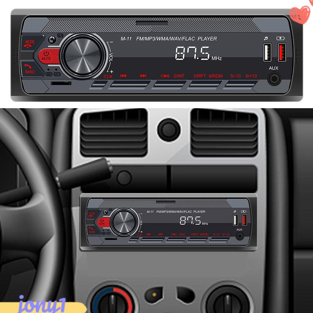 JONYE Máy Nghe Nhạc MP3 FM / USB / AUX Rảnh Tay Cho Điện Thoại
