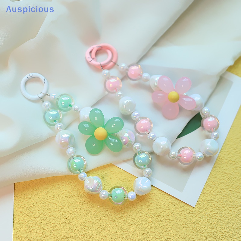 1 Dây Treo Điện Thoại Kết Hạt Pha Lê Handmade Thời Trang