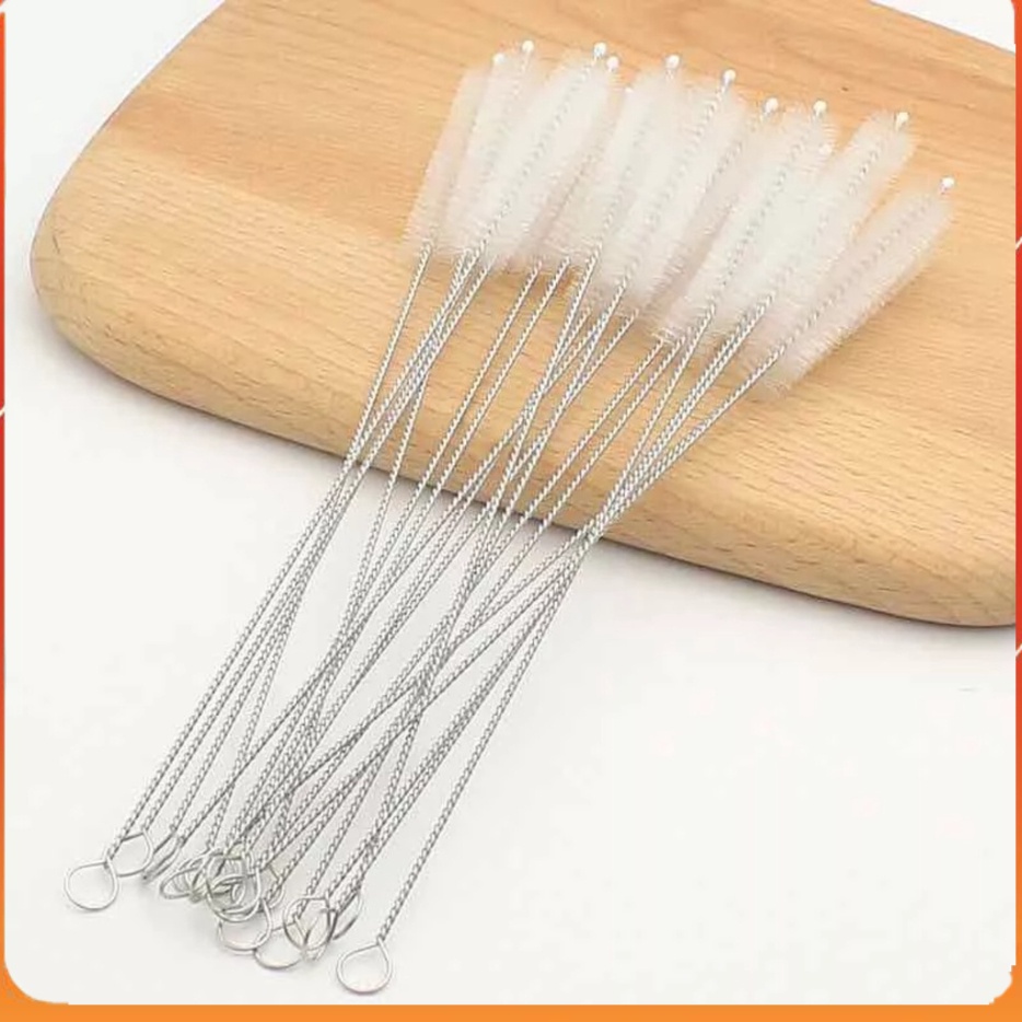 Cọ rửa ống hút cỡ lớn inox, ống hút thủy tinh, ống hút bình sữa, dây máy hút sữa - SP1445