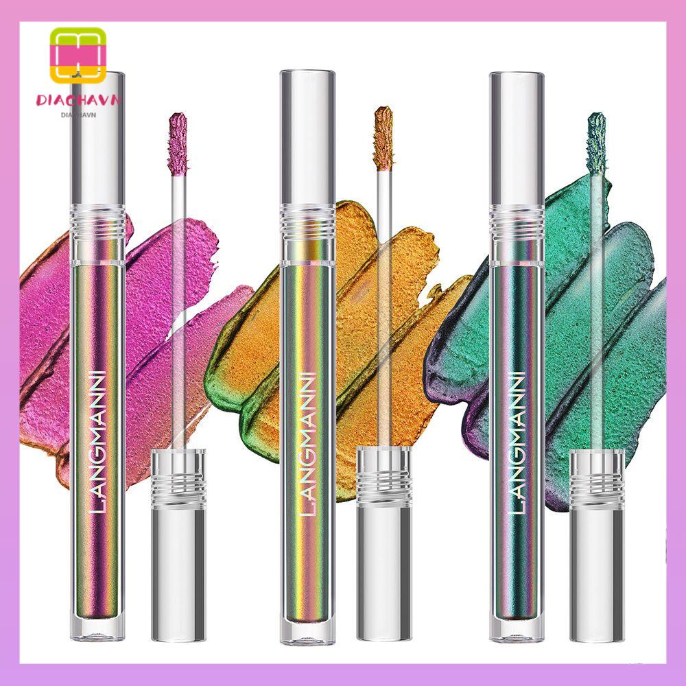 DIACHAVN Phấn Mắt Dạng Lỏng Ánh Ngọc Trai Lấp Lánh Lâu Trôi Nhanh Khô