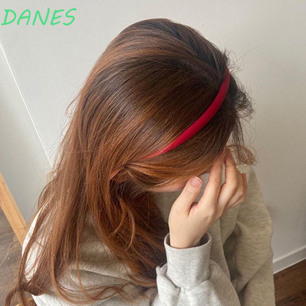 DANES Băng Đô Cài Tóc Bằng Lụa Satin Chống Trượt Thời Trang Thanh Lịch Dành Cho Cô Dâu