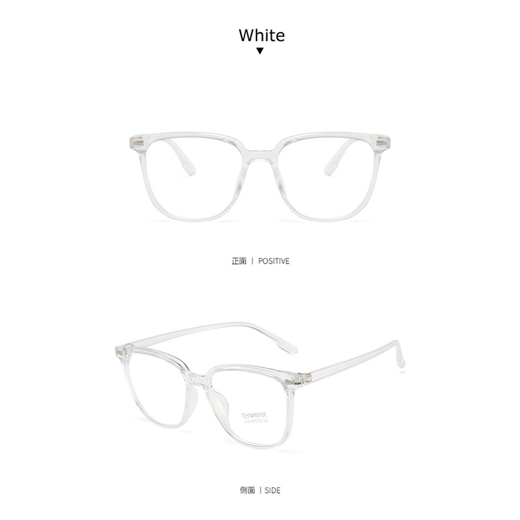 Kính Mát Gọng Vuông Chống Bức Xạ Phong Cách Retro Cho Nam Nữ