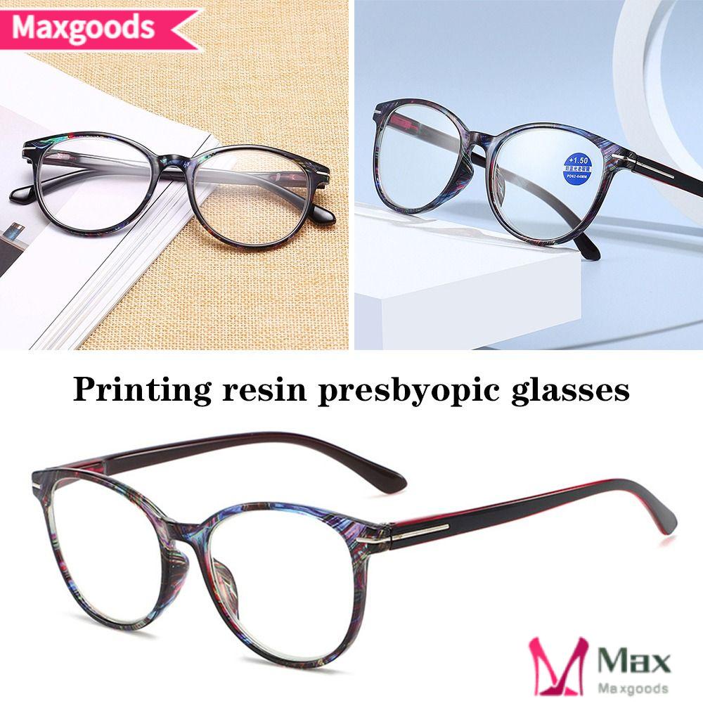 MAXG Kính Đọc Sách Gọng Siêu Nhẹ Phong Cách Vintage Thanh Lịch Cho Nam Và Nữ