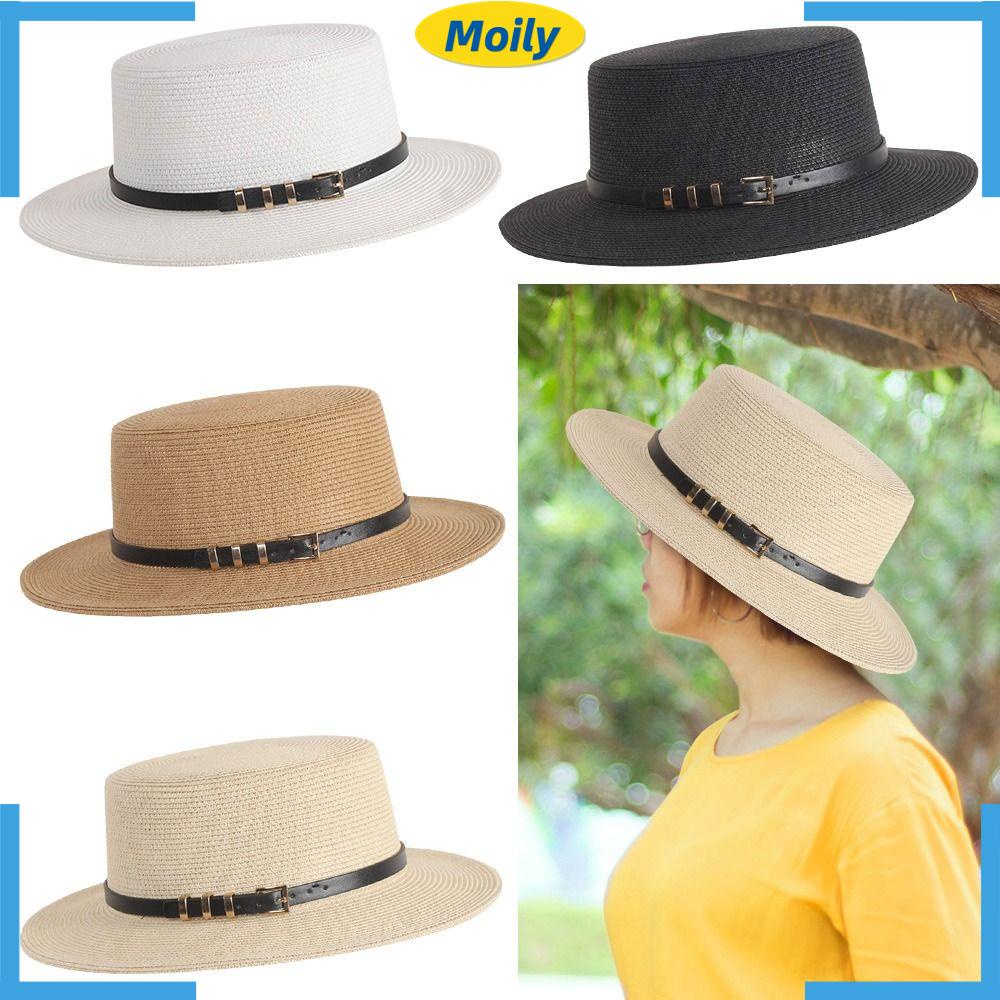 MOILYVN Mũ Rộng Vành Chống Nắng Thời Trang Biển Cho Nữ