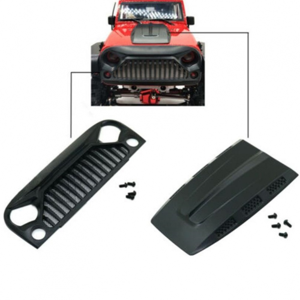 Set 1 Vỏ Bọc Lưới Tản Nhiệt Động Cơ Trước Và Nắp Đậy Kèm Ốc Vít Quyến Rũ