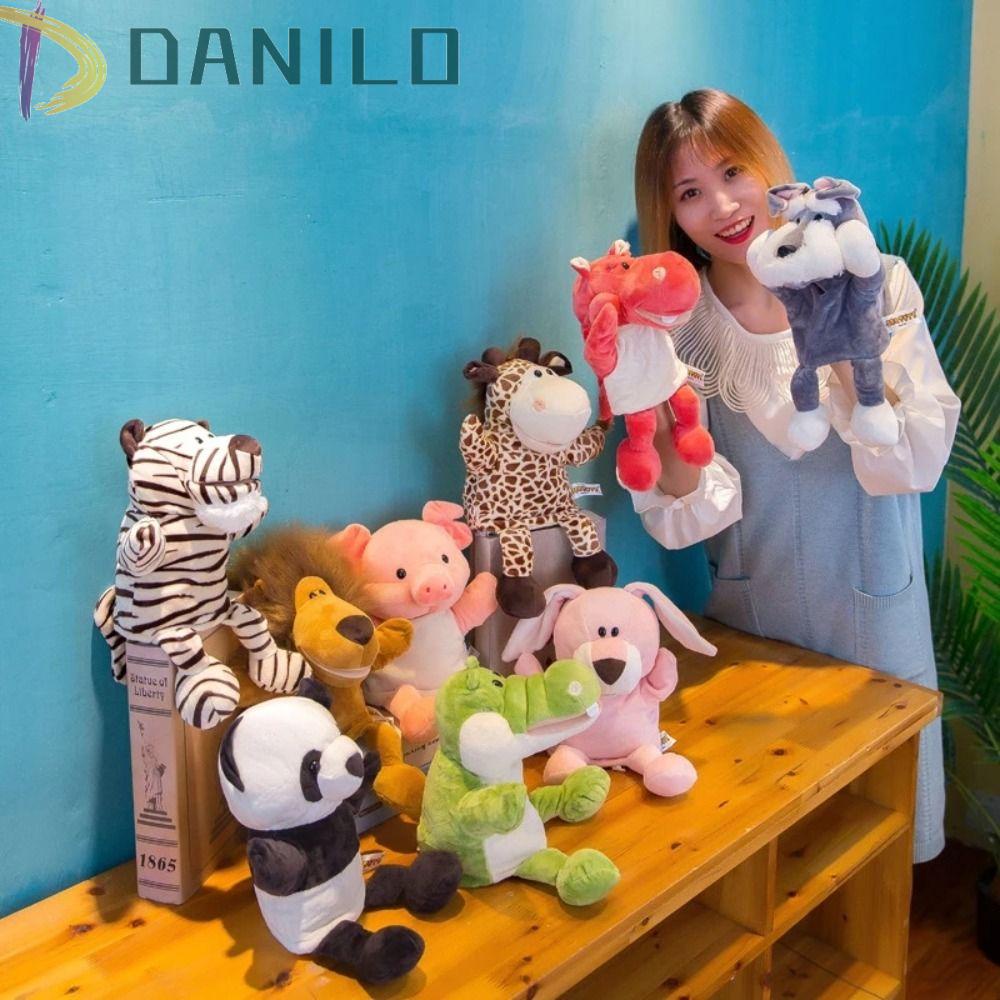 DANILO Găng Tay Con Rối Hình Mèo Hoạt Hình Dễ Thương Cho Bé