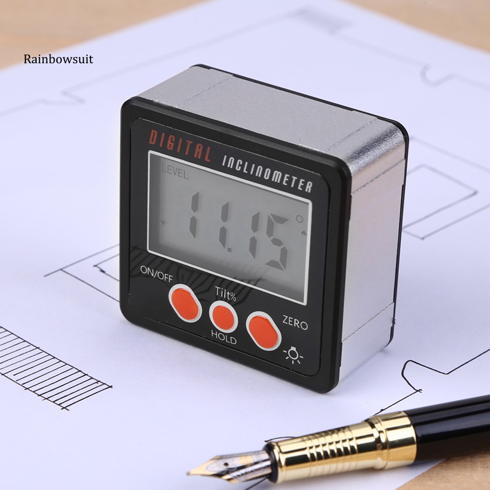 [RB] Thước Đo Góc Kỹ Thuật Số Đế Nam Châm Chính Xác