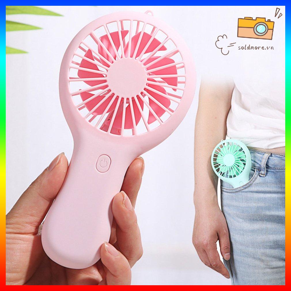 1 Mini USB Di Động 3 Tốc Độ Gió Quạt Yên Tĩnh Và Tiện Lợi Cho Văn Phòng Sinh Viên 4 Màu Tùy Chọn