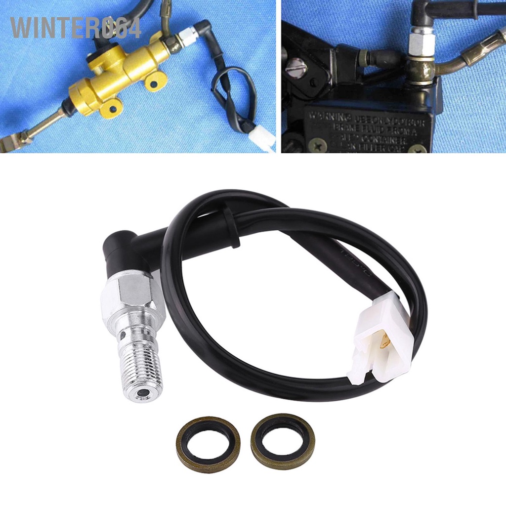 Winter064 Áp suất phanh thủy lực xe máy phổ thông Công tắc đèn phía sau Bolt