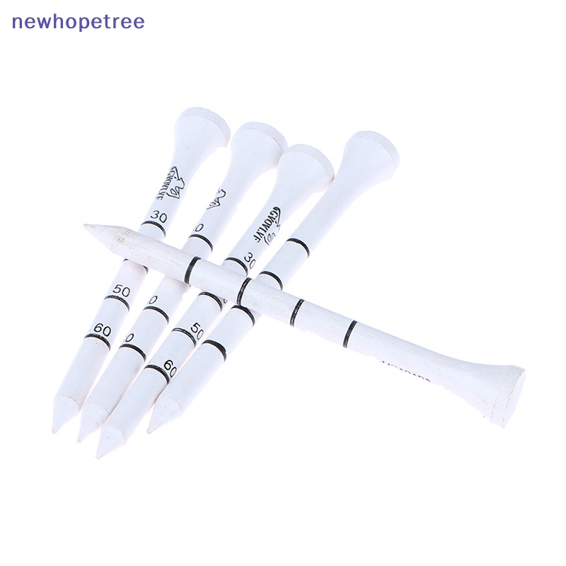 Set 10 / 50 Phụ Kiện Giữ Bóng Golf Bằng Tre 83mm