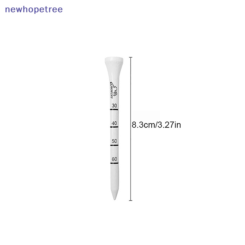 Set 10 / 50 Phụ Kiện Giữ Bóng Golf Bằng Tre 83mm