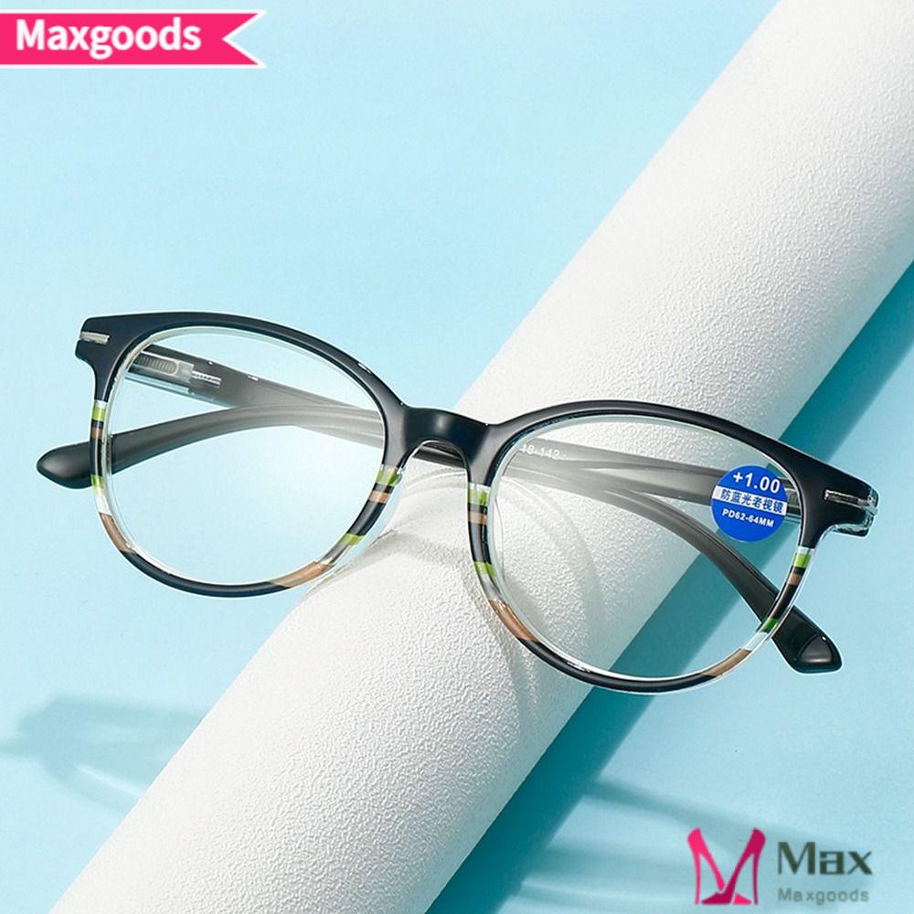 MAXG Kính Đọc Sách Gọng Siêu Nhẹ Phong Cách Vintage Thời Trang